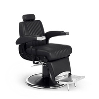 MIRPLAY Fotel barberski HUGO BLACK 