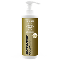 POWER GOLD MASK - CAPILAR ANTIENCRESPAMIENTO MASK - Maska "Anti-frizz" przeciw puszeniu się włosów 400 ml