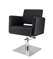 SUPER SALON Fotel fryzjerski PREMIUM S czarny