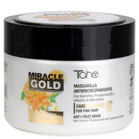 MIRACLE GOLD ANTI FRIZZ Maska do włosów cienkich i puszących się 300 ml