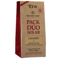 ORGANIC CARE - PACK SOLAR - Zestaw Organiczny (Szampon do pielęgnacji włosów 300ml + Ochronny olejek do włosów 125ml)