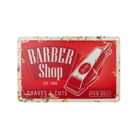 Tablica ozdobna barber B013