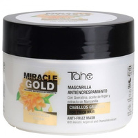 MIRACLE GOLD ANTI FRIZZ Maska do włosów grubych i puszących się 300 ml