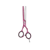 Degażówki fryzjerskie jednostonne Jaguar PASTELL PLUS offset ES 40 5,5" WHITE LINE berry