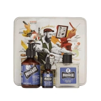 PRORASO Zestaw do pielęgnacji brody Azur Lime