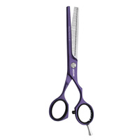 Degażówki fryzjerskie jednostronne Jaguar PASTELL PLUS offset ES 40 5,5" WHITE LINE viola